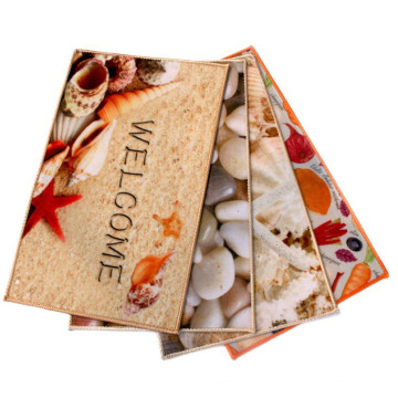 Personnalisé bon sublimation imprimé en caoutchouc naturel tapis de sol